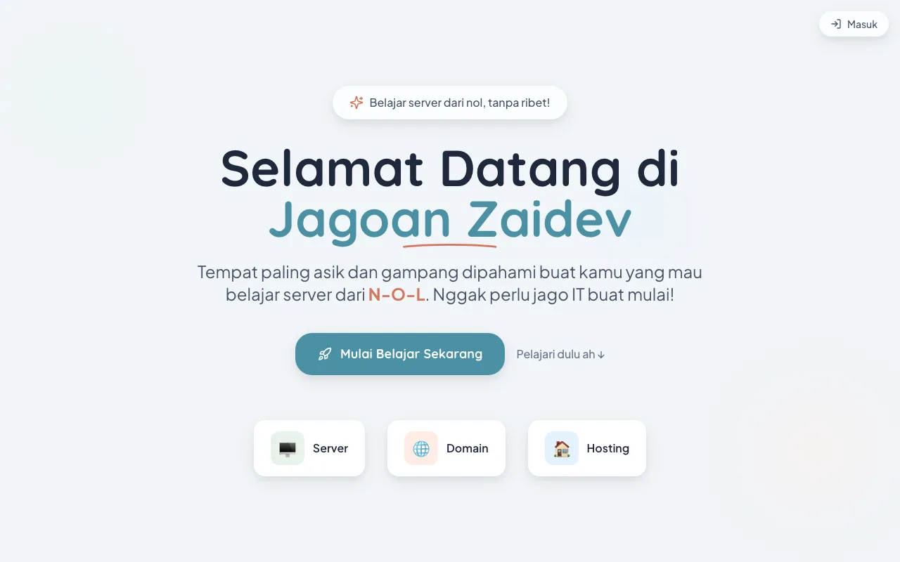 Jagoan ZAI Dev preview